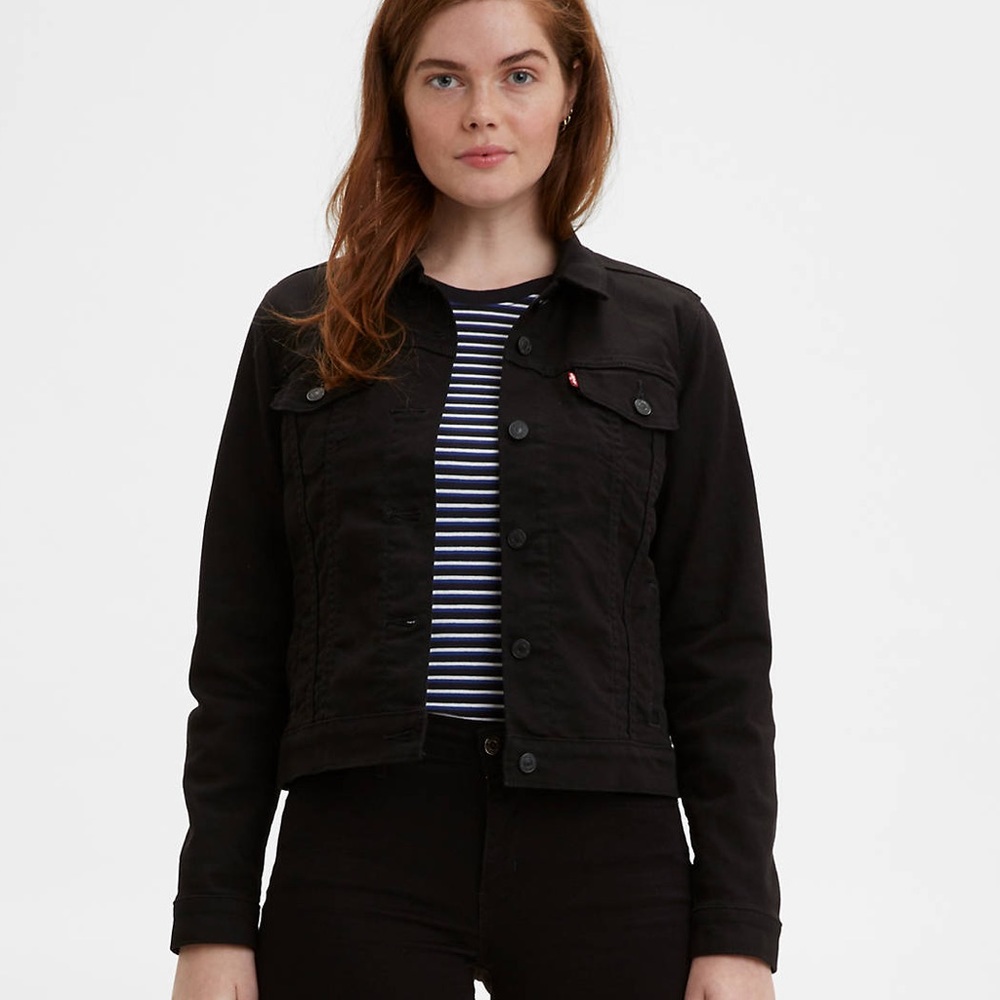 Levi’s Black Original Trucker Jacket Denim